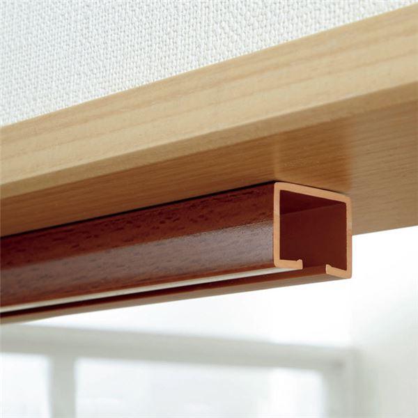 素敵に間仕切りパネルドア アコーディオンドア 窓あり 約95×194cm ブラウン 素敵に間仕切りパネルドア アコーディオンドア 窓あり 約95×194cm ブラウン