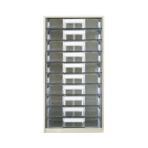 コクヨ レターケース透明プラスチック引き出しタイプ A4タテ 10段 ライトグレー LC-G10M 1台 LC G10M コクヨ レターケース透明プラスチック引き出しタイプ A4タテ 10段 ライトグレー 1台