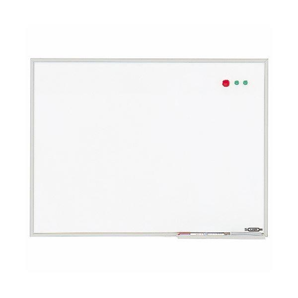 ホワイトボード ライオン事務器 ホワイトボード スチール製 603×453mm PA-14 1枚
