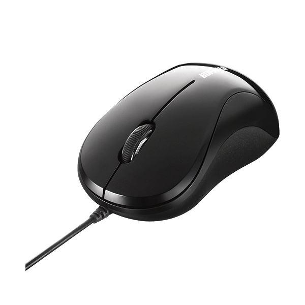 バッファロー 有線 光学式マウス3ボタンタイプ Sサイズ ブラック BSMOU050SBKZ 1個お得な3セットパック_1