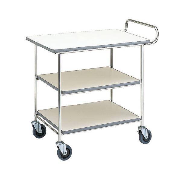 【極美品】 エコノミーサービスワゴン3段 ESW-T3 【UOI1408813298】(50638円)