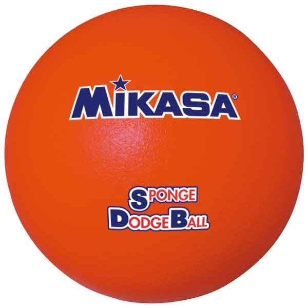 MIKASA（ミカサ）ドッジボール スポンジドッジボール レッド 〔STD21〕