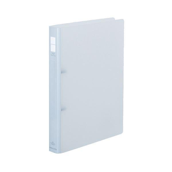 コクヨ ポップリングファイル B5タテ2穴 150枚収容 背幅31mm 透明 フ-P421NT 1セット（10冊）