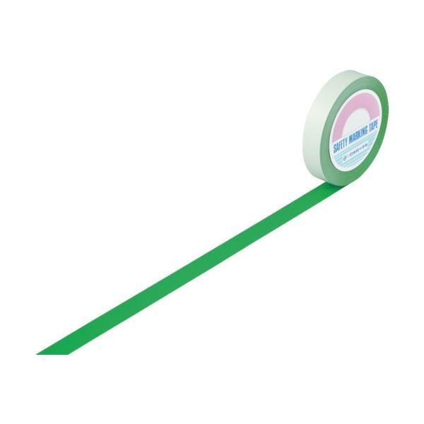 日本緑十字社 ガードテープ(ラインテープ) 緑 25mm幅×100m 屋内用 148012 1巻