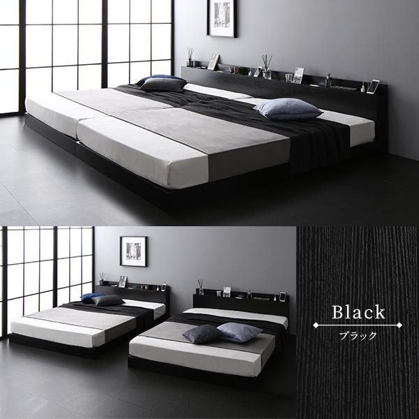 ★動作確認済み ベッド セミシングル 2層ポケットコイルマットレス付き ホワイト 低床 照明 棚付 宮付 コンセント すのこ 【LW1081009401】(38856円)