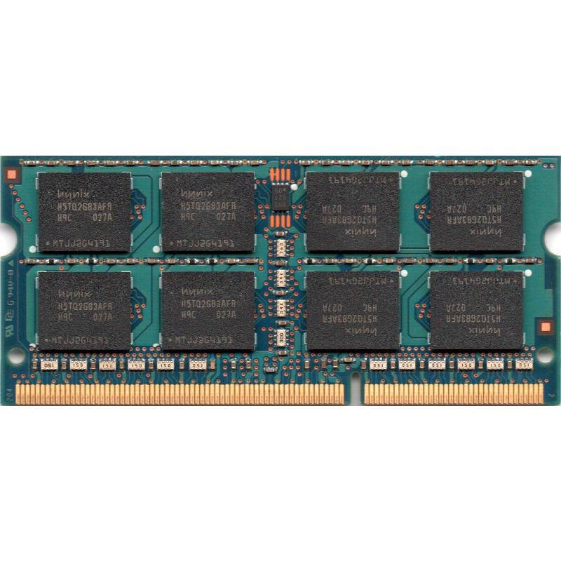 hynix PC3-10600S (DDR3-1333) 4GB SO-DIMM 204pin ノートパソコン用メモリ 型番：HMT351S6AFR8C-H9 両面チップ (2Rx8) 動作保証品【中古】｜pc-parts-firm｜02