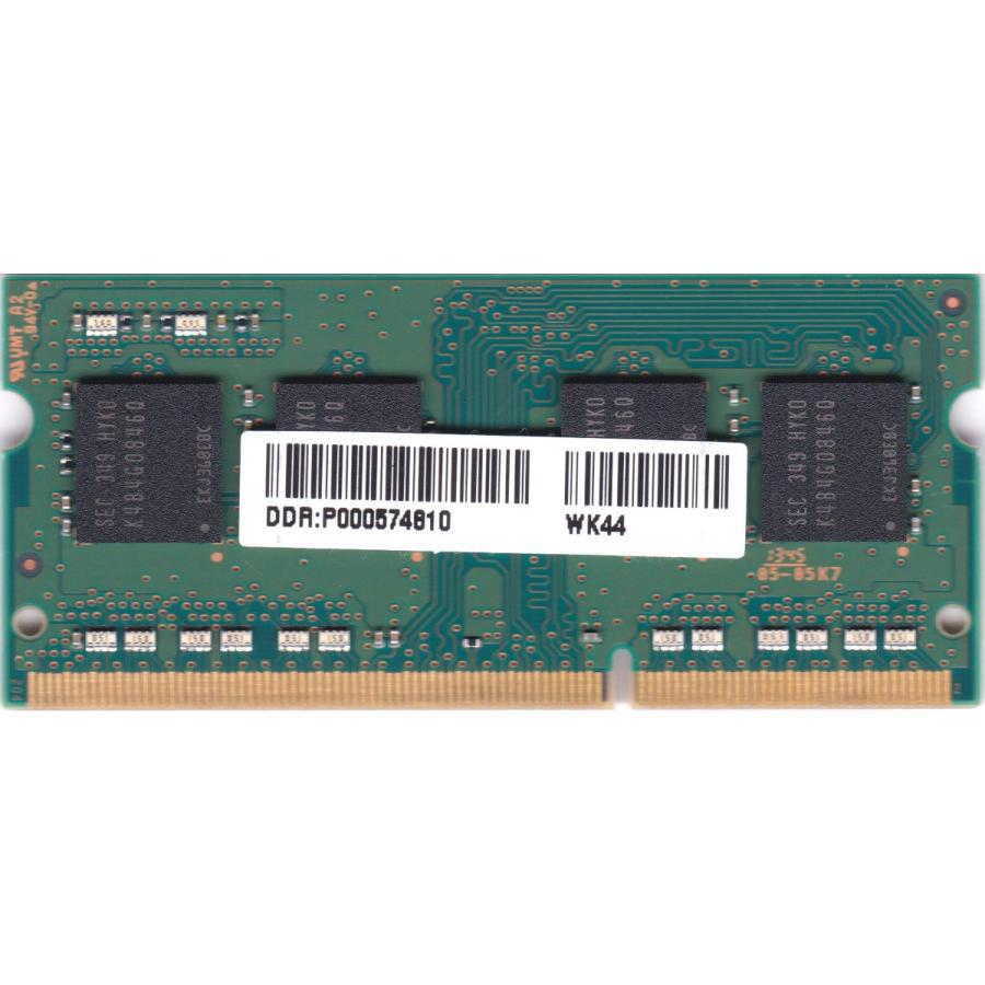 ノートPC用メモリー 4GB PC3L-12800S (DDR3L-1600)