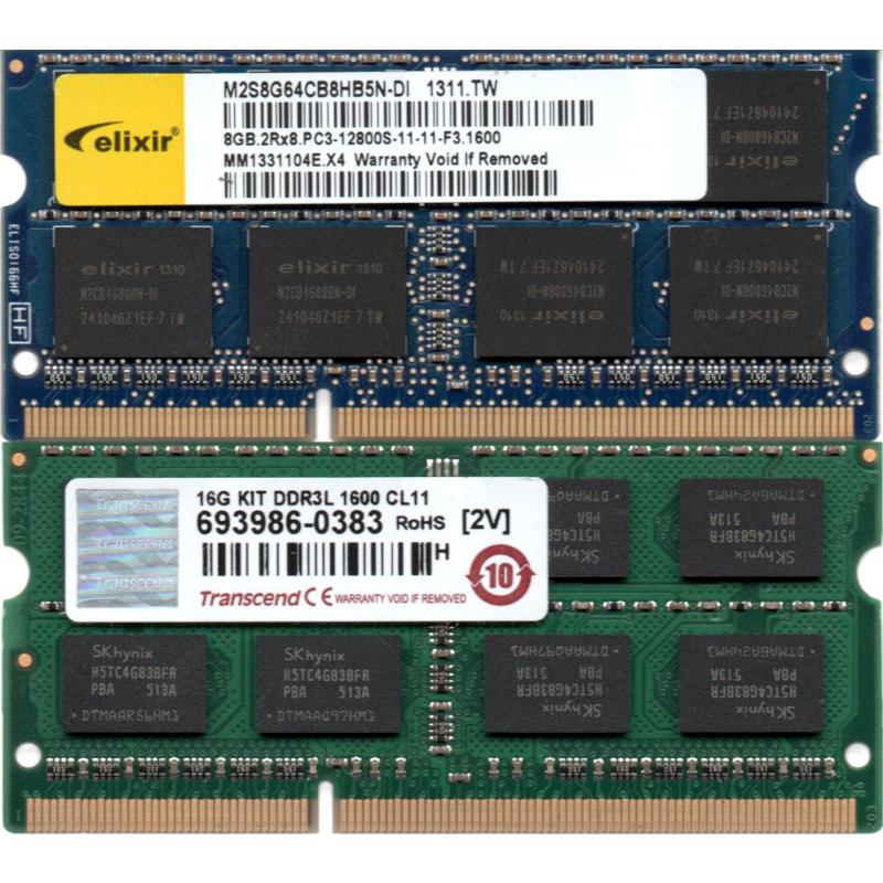 国内正規品 メモリ DDR3 1600 8GB × 2枚 (合計16GB) PCパーツ Transcend デスクトップ用メモリ 8GB×2 合計 16GB DDR3