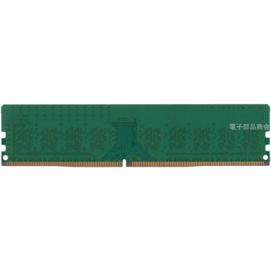 Crucial PC4-17000U (DDR4-2133) 4GB DIMM 288pin デスクトップパソコン用メモリ 型番：CT4G4DFS8213 片面実装 (1Rx8) 動作保証品【中古】｜pc-parts-firm｜02