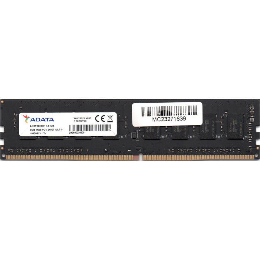 メモリー ADATA DDR4 2400(17) 8G×8 14枚 ジャンク A-Tech 8GB DDR4 2400MHz DIMM PC4-19200 UDIMM Non-ECC 2Rx8