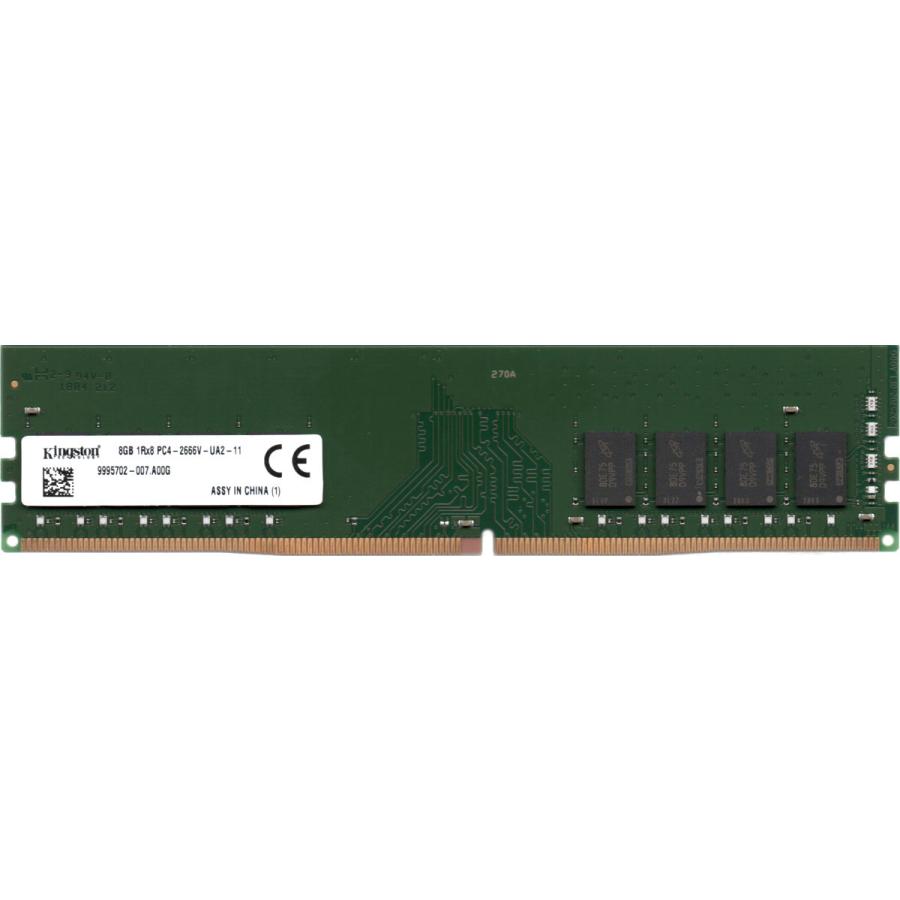 Kingston の 8GB 1Rx8 PC4-2666V-UA2-11 PC4-21300U (DDR4-2666) DIMM 288pin ...