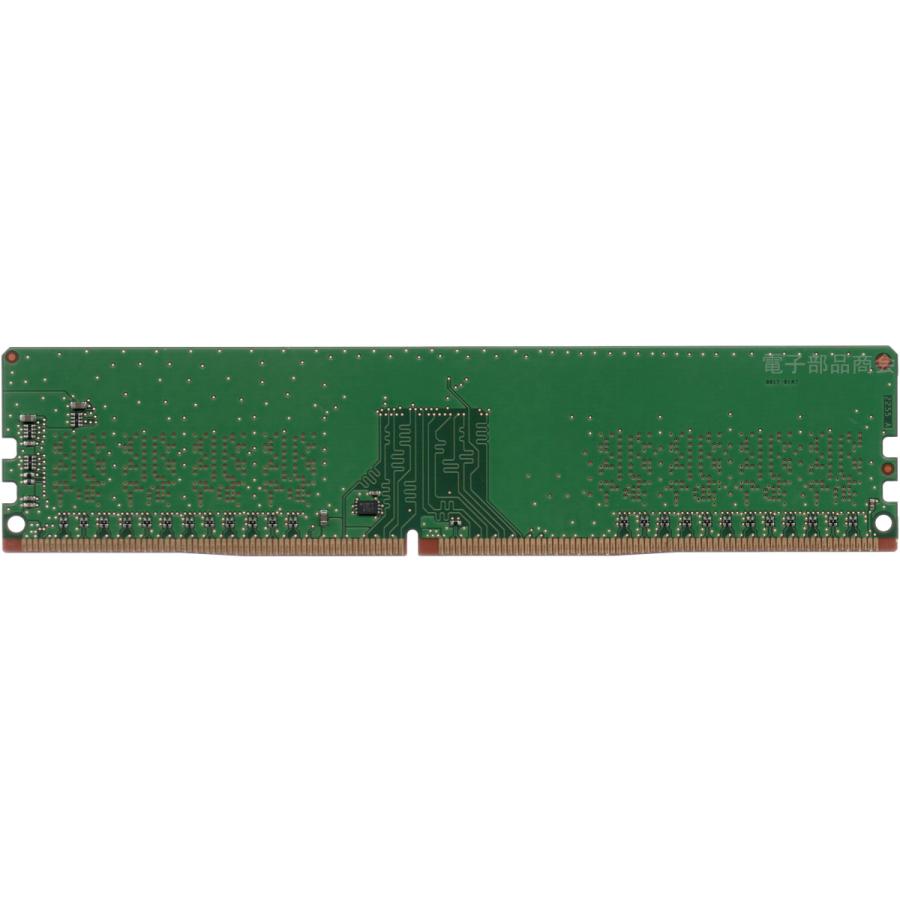 Micron の 8GB 1Rx8 PC4-2666V-UA2-11 PC4-21300U (DDR4-2666) DIMM 288pin デスクトップ用メモリ 型番：MTA8ATF1G64AZ-2G6H1 片面実装 動作確認済品【中古】｜pc-parts-firm｜02