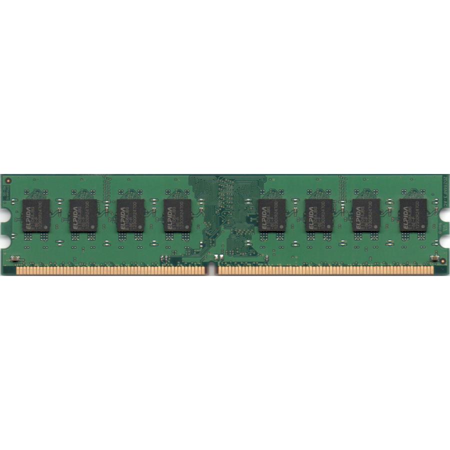 BUFFALO PC2-5300U (DDR2-667) 2GB 240ピン DIMM デスクトップパソコン用メモリ 型番：D2/667-2G 動作保証品｜pc-parts-firm｜02