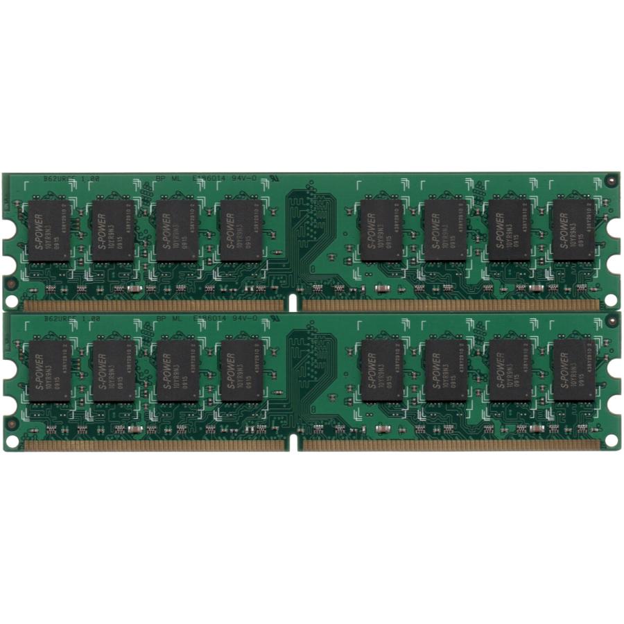 シリコンパワー (Silicon Power) PC2-6400 (DDR2-800) 2GB x 2枚組み