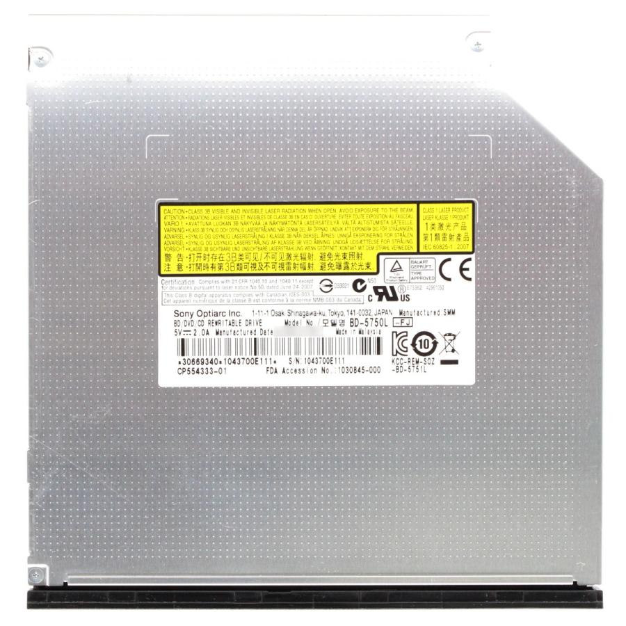 Sony Optiarc ソニー BD-RE 内蔵ブルーレイドライブ BD-5750L Slimline SATA接続 動作確認済み品【中古】 | SONY | 02