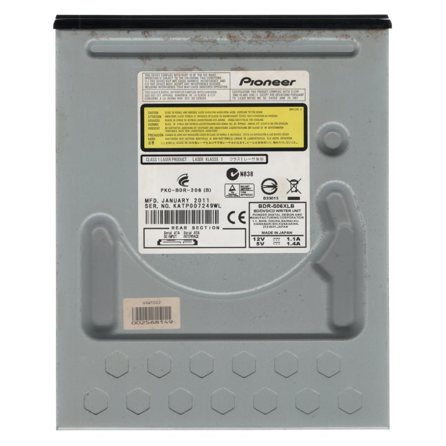 PIONEER BDR-S06XLB パイオニア Blu-ray ドライブ Pioneer 【訳あり奉仕品】外装にサビや傷、汚れあり [PIONEER