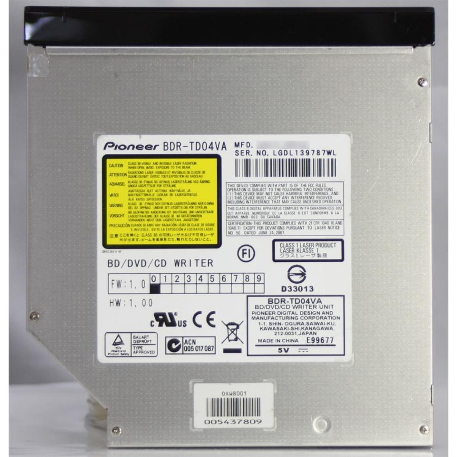 パイオニア xl対応rohs準拠スリムラインsata接続 ブルーレイドライブ r Td04 動作保証品 r Td04 7 電子部品商会 通販 Yahoo ショッピング