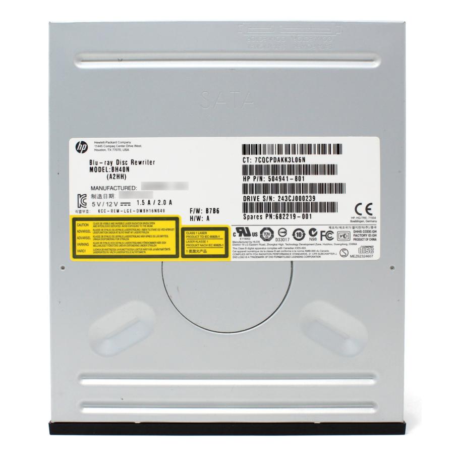 BH40N 16x Bluray Writer BD/BDXL/MD MDISC Bluray ドライブ ソフトなし バルクパック品 動作保証品【中古】 BH40N電子部品商会