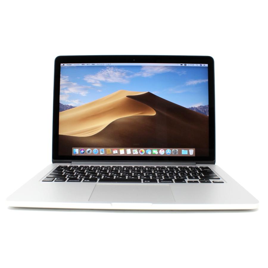 Apple MacBook Pro with Retina Display (2.7GHz Dual Core i5/13.3インチ/8GB/128GB/Iris Graphics) MF839J/A Mac OS X Mojavi インストール済み! 動作保証品 Apple MacBook Pro with Retina Display (2.7GHz Dual Core i5/13.3インチ/8GB/128GB/Iris Graphics) MF839J/A Mac OS X Mojavi インストール済み! 動作保証品