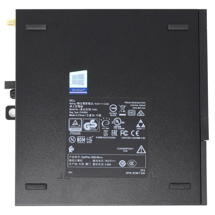 OptiPlex Dell 3060 Micro / Win 11 Pro 64bit Core i3-8100T OptiPlex Dell 3060 Micro / Win 11 Pro 64bit Core i3-8100T