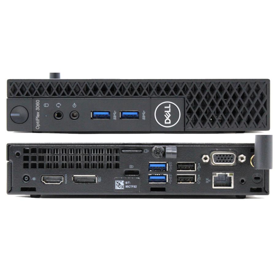 Dell OptiPlex 3060 Micro / Win 11 Pro 64bit Core i5-8400T メモリ