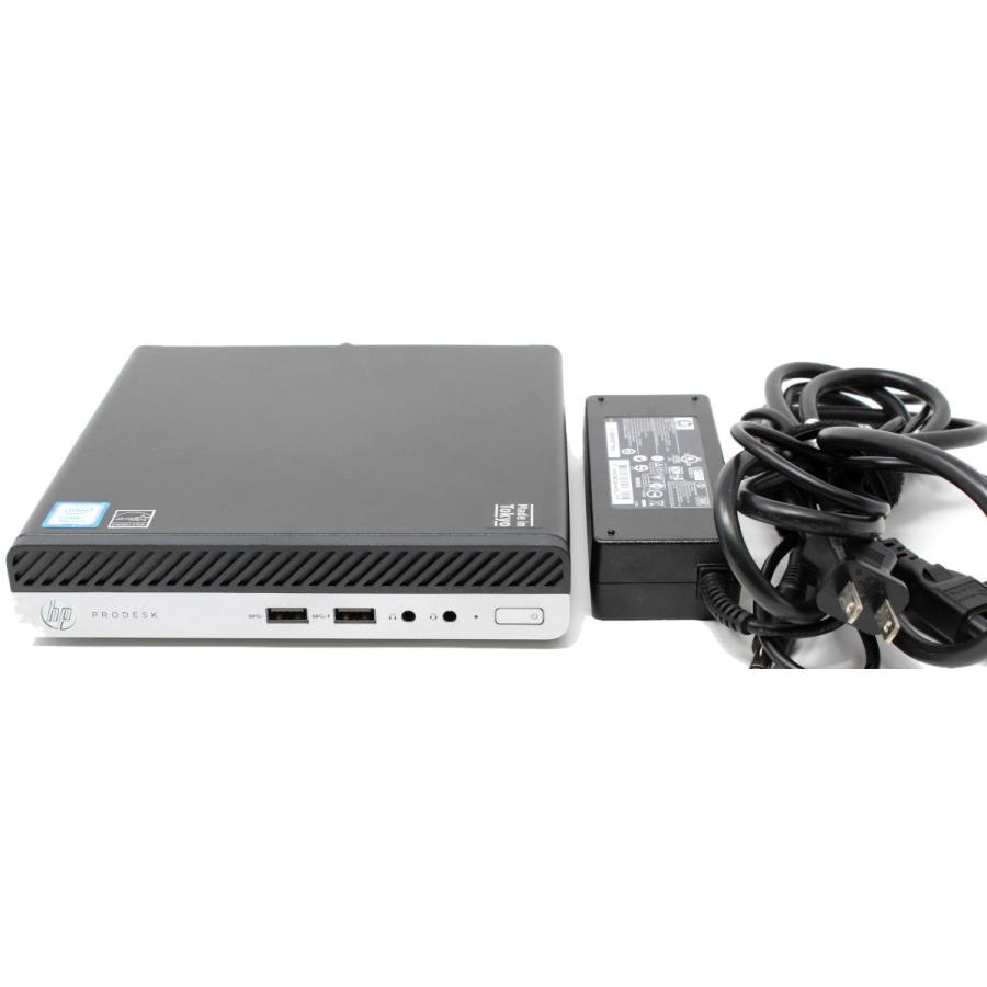 HP ProDesk 400 G4 DM / Windows 11 Pro 64bit Core i5-8500T(6コア6スレッド、2.1GHz)メモリ:8GB 新品 NVMe M.2 SSD:256GB 搭載、中古HDD: 500GB HP ProDesk 400 G4 DM / Windows 11 Pro 64bit Core i5-8500T(6コア6スレッド、2.1GHz)メモリ:8GB 新品 NVMe M.2 SSD:256GB 搭載、中古HDD: 500GB