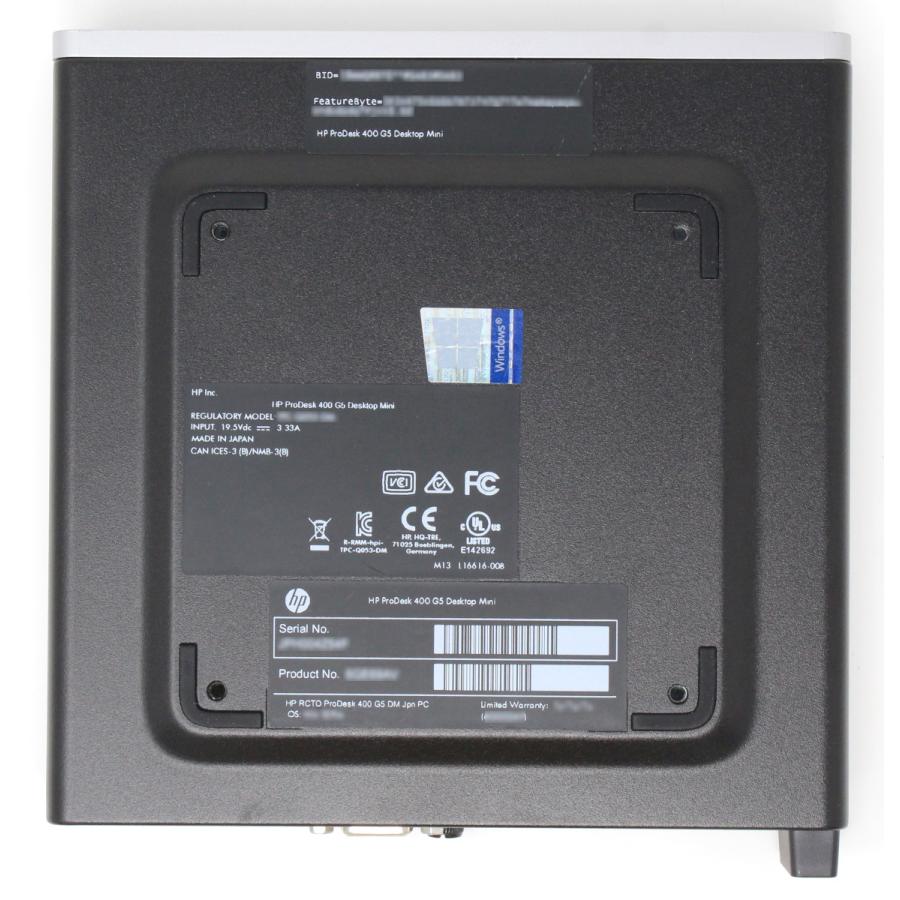 エイチピー 【大特価!】HP ProDesk 400 G5 DM/ Windows 11 Pro エイチピー 【大特価!】HP ProDesk 400 G5 DM/ Windows 11 Pro