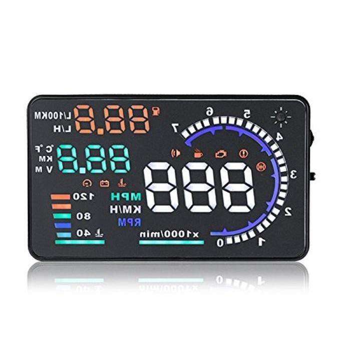 Hud A8 ヘッドアップディスプレイ スピードメーター Obd2 Eu Obd 運転走行距離の測定 ドライブドクター フロントガラス ディスプレイ表示 Janri Wyy064 日本電化パーツ 通販 Yahoo ショッピング