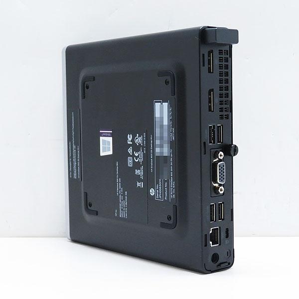 EliteDesk HP 800 G5 DM【第9世代Core i7 9700T/メモリ16GB/SSD256GB