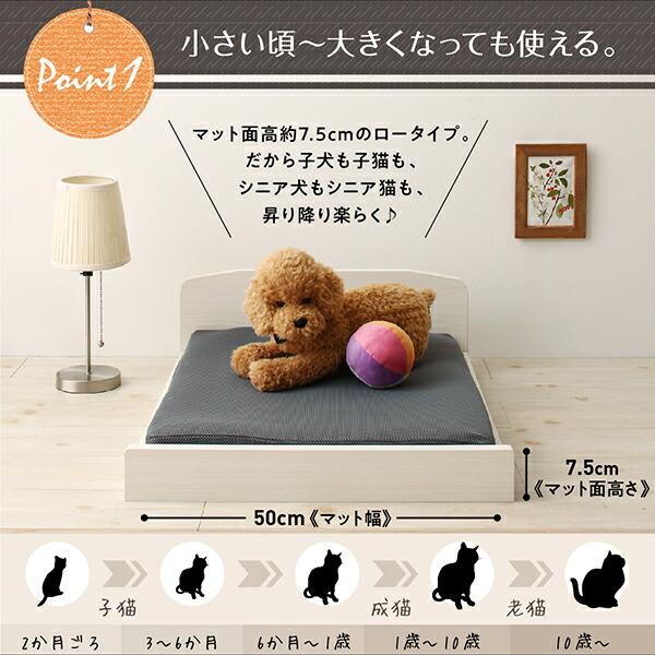 ペット 犬 猫 ベッド 木製 マット おしゃれ かわいい |  | 01