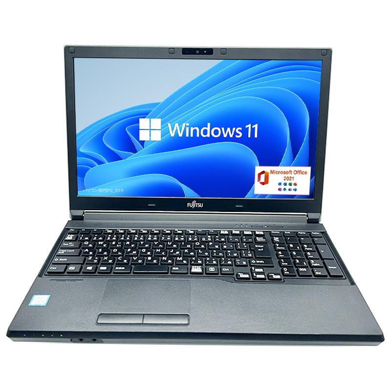 FUJITSUノートPC Core i5 第7世代 LIFEBOOK A ノートパソコン ノートPC 中古パソコン 第七世代Corei5