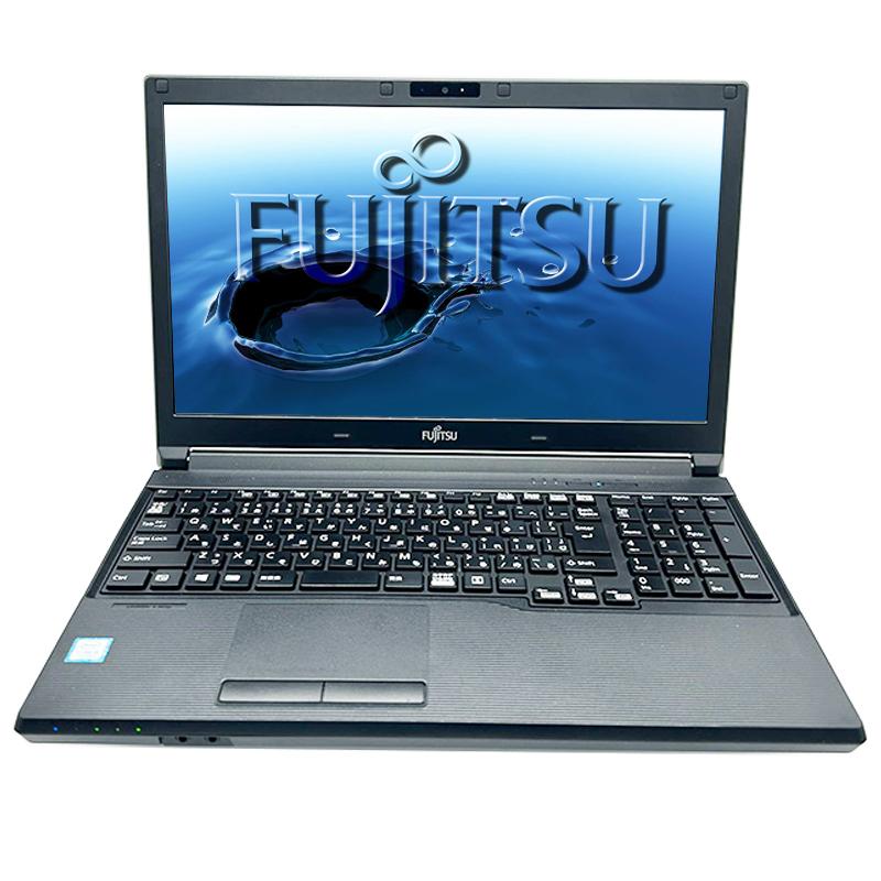 ノートパソコン ノートPC 中古パソコン 第七世代Corei5 SSD256GB メモリ8GB カメラ 10キ Fujitsu LIFEBOOK A577 15.6型 Win11 MSoffice2021 HDMI BT 無線 DVD-RWの画像