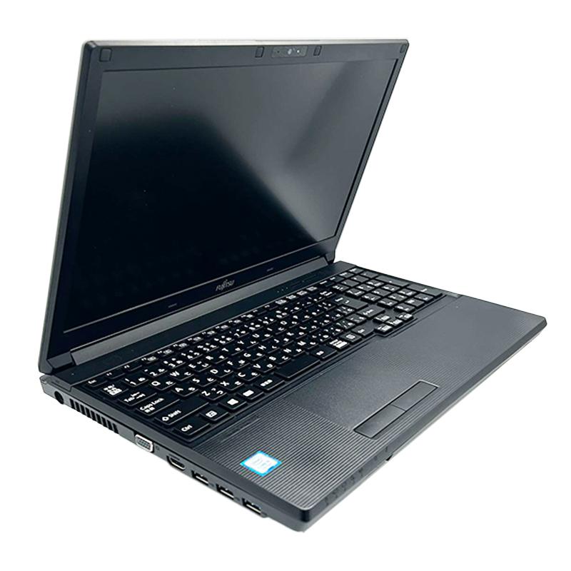 ノートパソコン ノートPC 中古パソコン 第七世代Corei5 SSD256GB メモリ8GB カメラ 10キ Fujitsu LIFEBOOK A577 15.6型 Win11 MSoffice2021 HDMI BT 無線 DVD-RWの画像