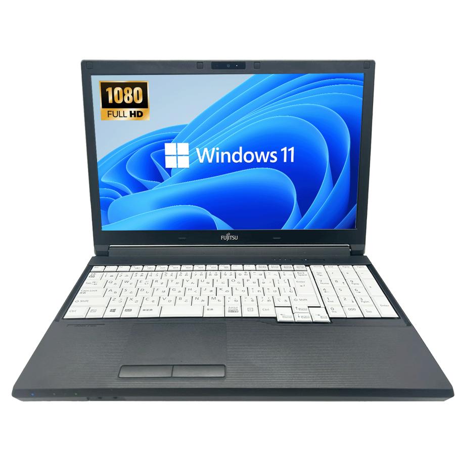 爆買 中古 ノートPC ノートパソコン 第八世代Corei5~ Windows11 MSoffice2024 高速SSD メモリ16GB可 テンキ 15.6型  HDMI BT 無線 富士通 DELL HP NEC  等の画像