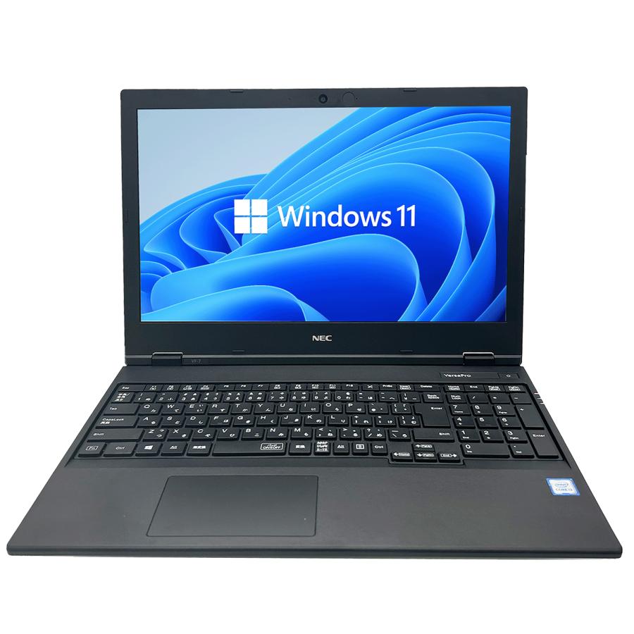 爆買 中古 ノートPC ノートパソコン 第八世代Corei5~ Windows11 MSoffice2024 高速SSD メモリ16GB可 テンキ 15.6型  HDMI BT 無線 富士通 DELL HP NEC  等の画像