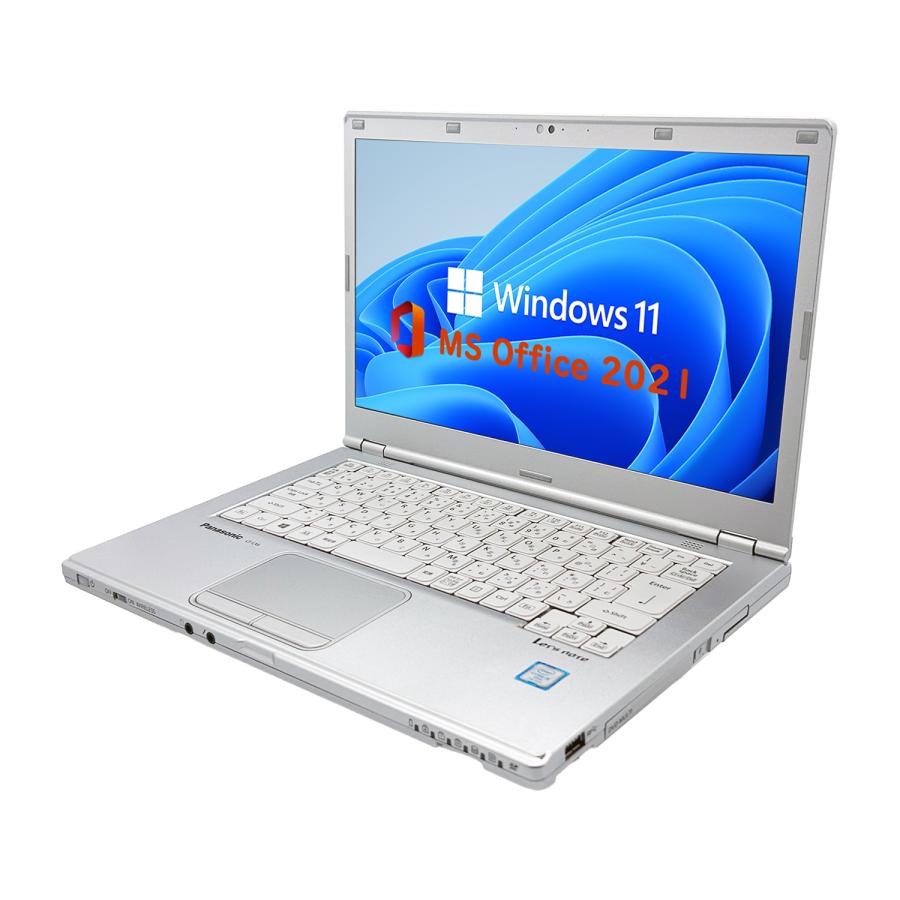 【office2024】let's note フルHD 8GB SSD256GB Let's note パソコン 中古ノートPC 第七世代 Core i5 SSD256GB メモリ