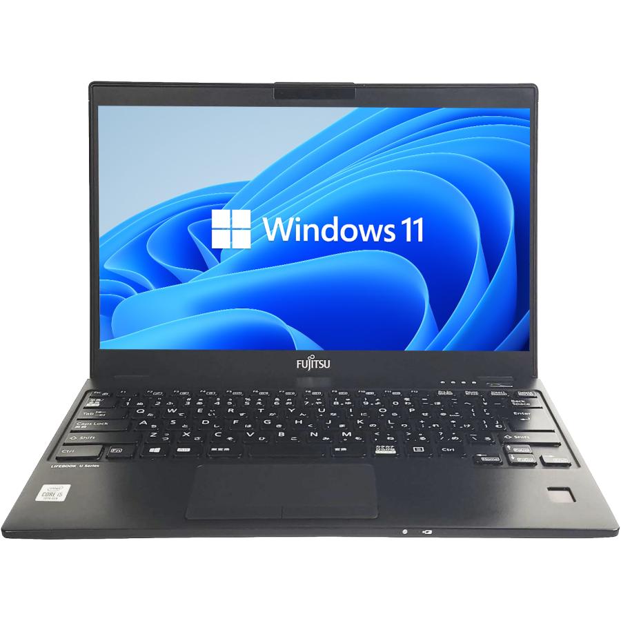 爆買 中古 ノートパソコン ノートPC 第十世代 Corei5-10310U 13.3型 フルHD SSD128GB メモリ4GB Windowds11 MSoffice2024 富士通 LIFEBOOK U9310 HDMI BT 無線の画像