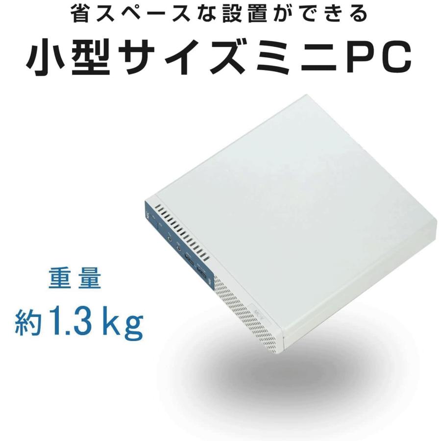 Mate 中古PC デスクトップパソコン minPC 第七世代Corei5-7500T 2.70