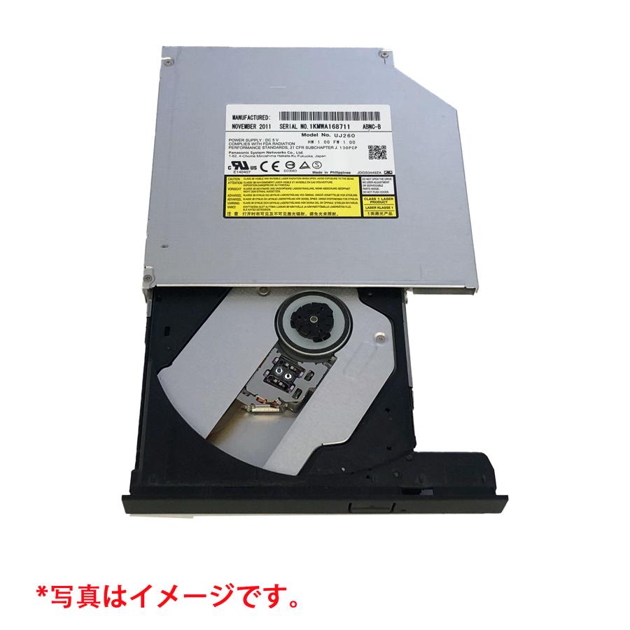 Panasonic (パナソニック) UJ-260/UJ260 内蔵型 12.7mm Blu-rayドライブ 読み込み 書き込み可能 スリムブルーレイドライブ BD/DVD/CD対応  SATA接続 ベゼル付き｜pc-stp｜03
