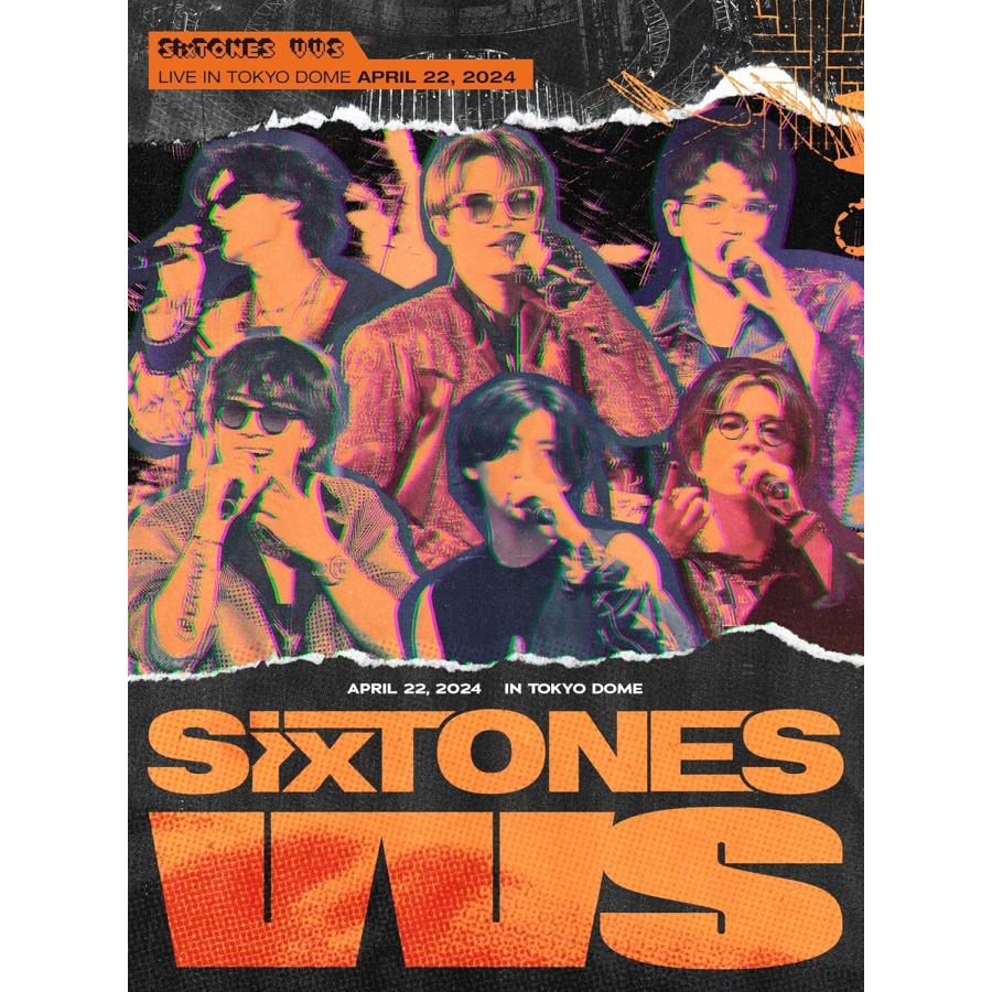 SixTONES/VVS 初回盤通常盤セットBlu-ray SixTONES 最新 ライブ DVD＆ブルーレイ『VVS (バイブス) 』10月