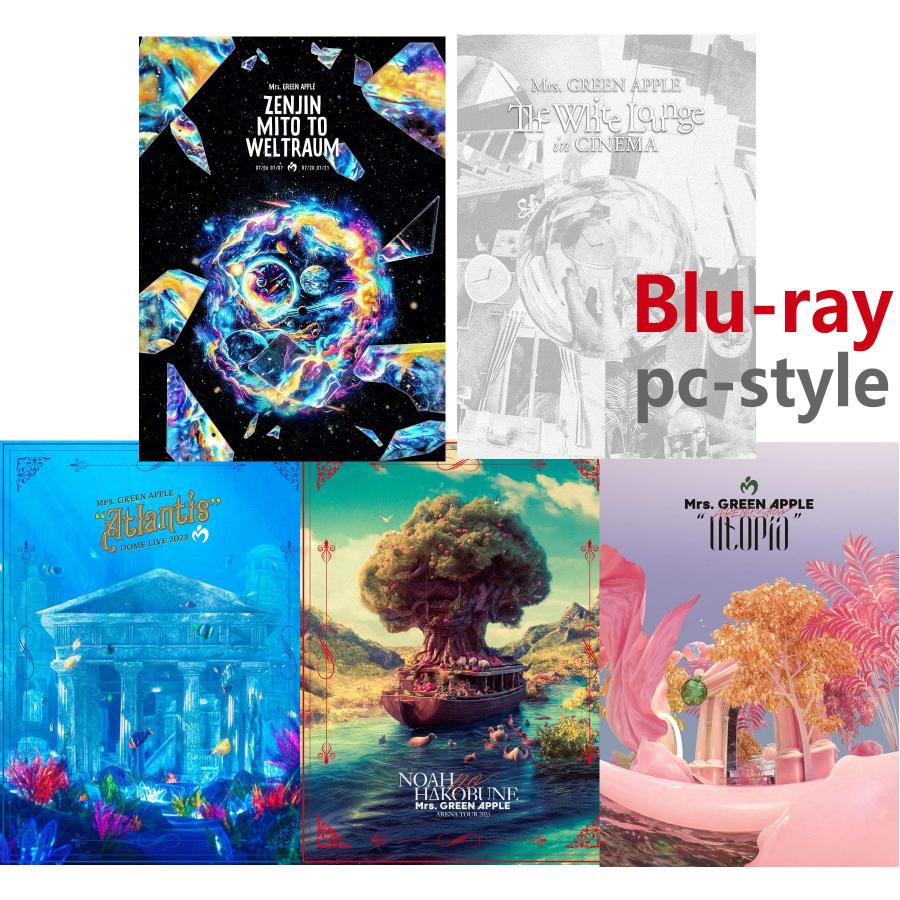 Mrs.GREEN APPLE 通常盤 Blu-Ray 5作品$3 Blu-ray】Mrs. GREEN APPLE 通常盤 Blu-Ray 5作品 : PC style - 通販