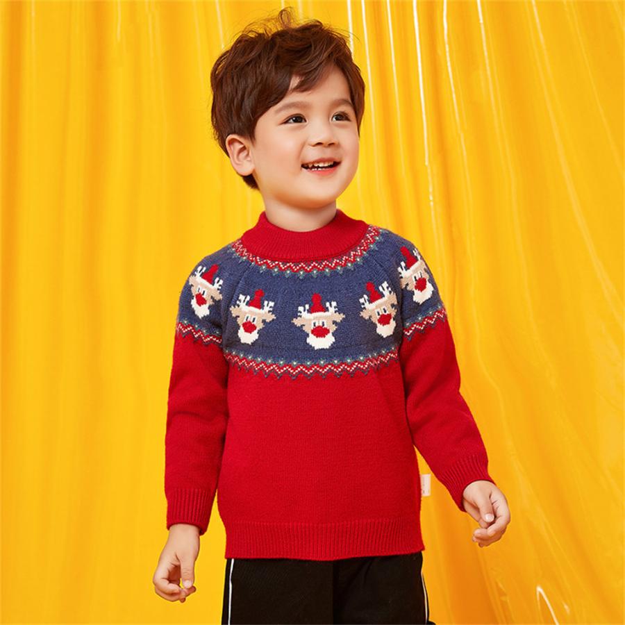 クリスマス用 赤ちゃんセーター ベビーニットトナカイ 鹿 ベビークリスマス衣装 子供 キッズ 長袖 防寒 クリスマス プレゼント スペシャルオファ