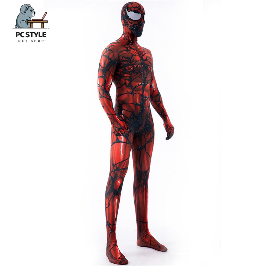 スパイダーマン ヴェノム コスプレ 全身タイツ ジャンプスーツ