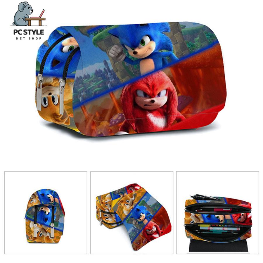 新品未開封】ソニック・ザ・ヘッジホッグSEGA 色鉛筆筆箱レトロ