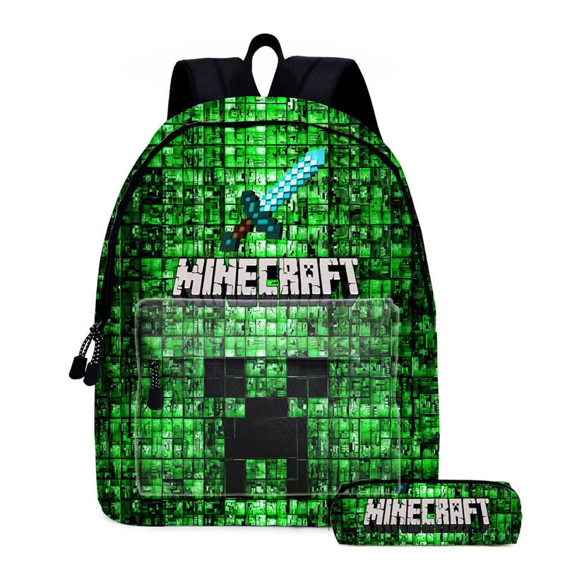 ペンペンのリュック様 リクエスト 2点 まとめ商品 マインクラフト 2点セット リュックサック ペンケース 鞄と筆箱