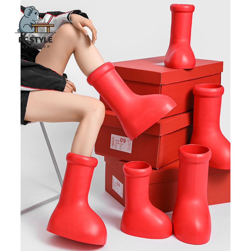 【新品未開封】ゴースティー 鉄腕アトム コラボ レッド 赤 ソフビ yarms_projectbigredboots_01.