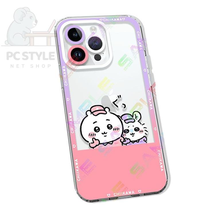 ちいかわ うねうねケース iPhone16ラベンダー　モモンガ含むおまとめ購入 ちいかわ」デザインの”うねうねケース