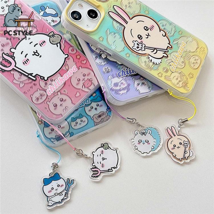 ちいモモ出品 モモンガ特集] ちいかわ モモンガス ハチワレ うさぎマホケース