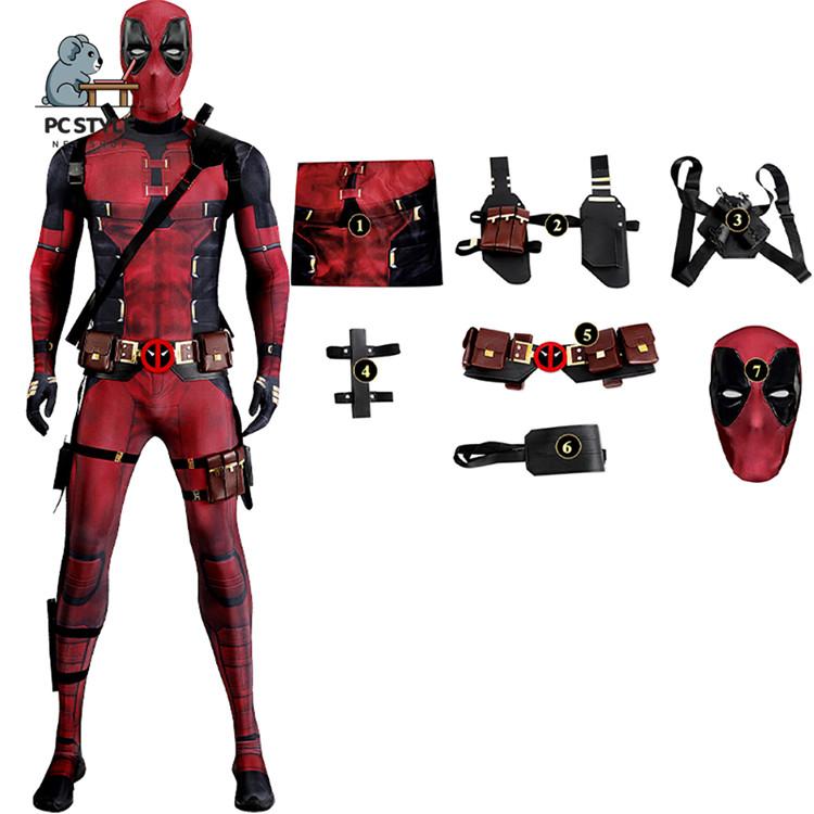 デッドプール3 全身タイツ 連体 Deadpool3 ウェイド・ウィルソン デッドプール3 全身タイツ 連体 Deadpool3 ウェイド・ウィルソン