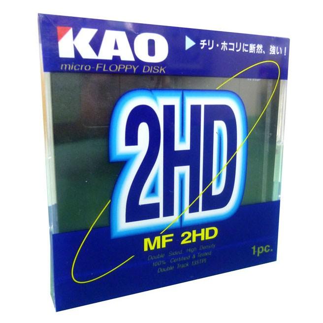 花王 MF 2HD UN 1P 3.5型フロッピーディスク アンフォーマット1枚パック